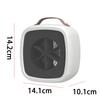 Portable Space Heater Mini Desktop Warm Air Fan Fast Heating Lightweight Electric Heater Personal Warmer for Winter