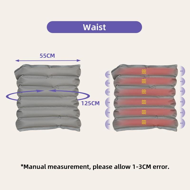 Новый модернизированный электрический массажер для тела с 6 полостями, воздушный компрессионный массажер для рук, талии, ног, ступней, способствующий циркуляции крови, облегчающий боль