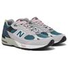 New Balance 991 Сделано в Англии Pacific Majolica Синие мужские кроссовки Серые с микрочипом M991PSG