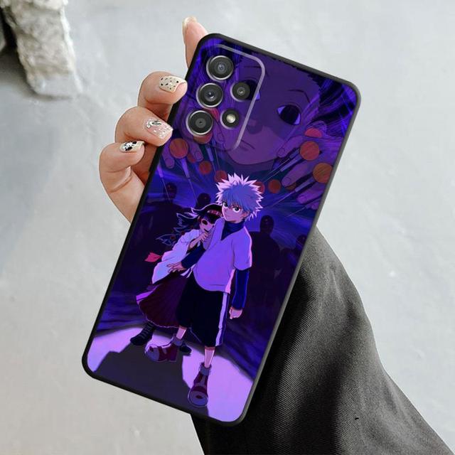 Чехол Hunter × Hunter Killua Zoldyck для Samsung Galaxy A14 A73 A53 A71 A51 A31 A33 A22 A12 A21s A13 A32 A52s A72 A52 A23