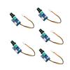 DC5-12V 2-3-проводной регулятор скорости вентилятора 4-проводная плата регулятора скорости вентилятора PWM с ручкой-переключателем Регулировка скорости вентилятора