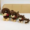 Plush Dachshund Rose Toy Stuffed Animal Baby Doll Home Decoration Gift Kids