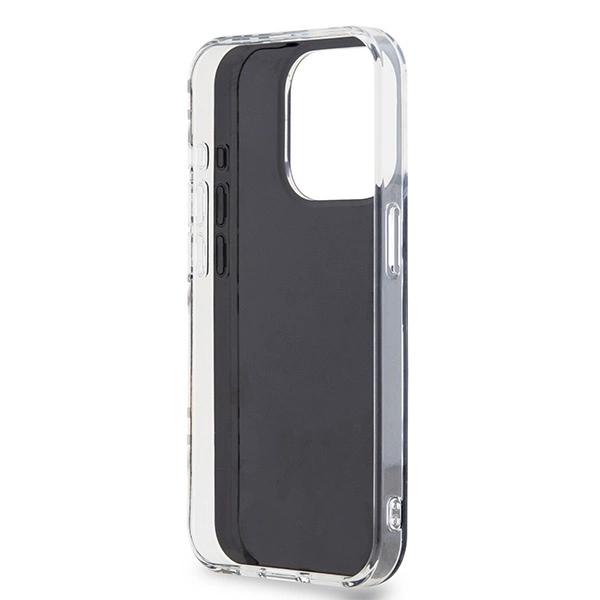 Dkny Iml Checkered Mono Pattern Case For Iphone 15 Pro Max - Black