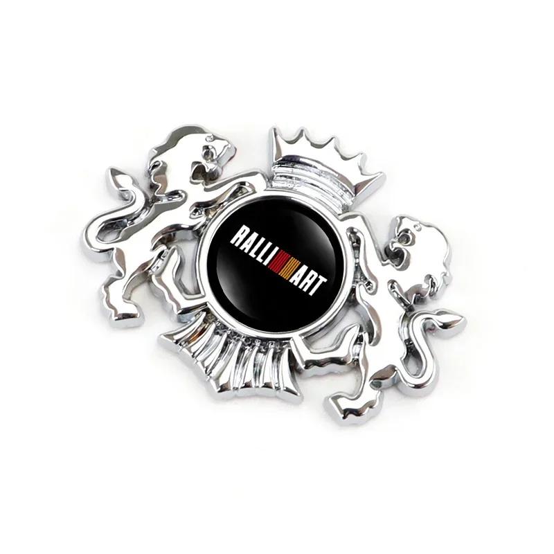 Стайлинг автомобиля Наклейка-значок Лев для Mitsubishi Ralliart ASX Pajero Eclipse Lancer 9 Pajero Outlander L200 Galant Montero Декаль