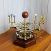Orrery French Decor Master Piece for Book Shelves Brass and Steel Orrery A Functional Model of the Solar System with Multi Celestial Bodies