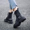 Boots Women Genuine Leather Shoes For Winter Boots Shoes Woman Casual Spring Genuine Leather Botas Mujer Female Ankle Boots