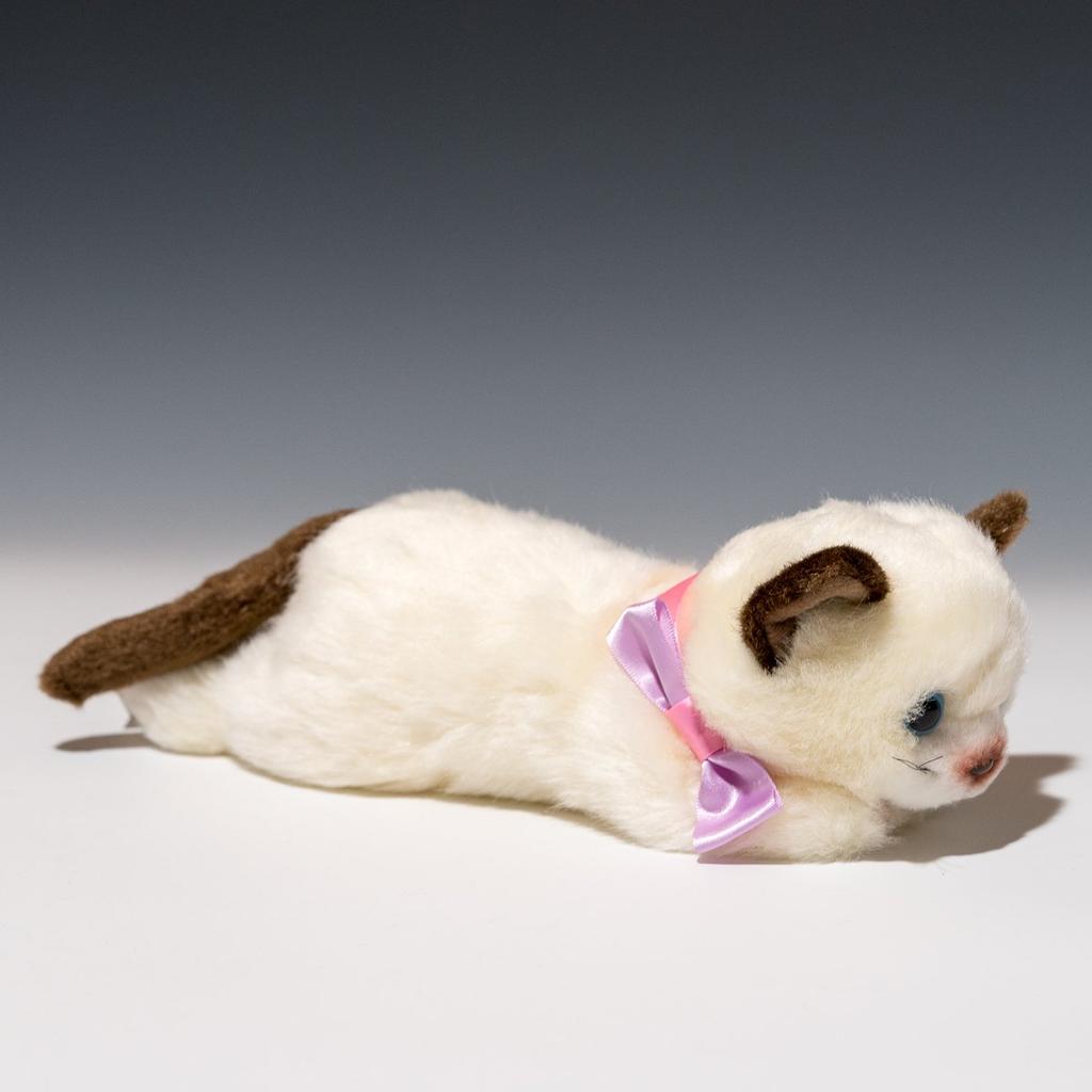 Bamboo Shoot Ribbon Cat Siamese Cat Stuffed Toy 15783