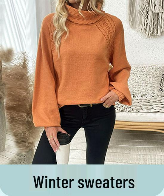 European Multi-Color Long-Sleeve Knit Sweater: Women's Loose-Fit, Autumn/Winter Collection