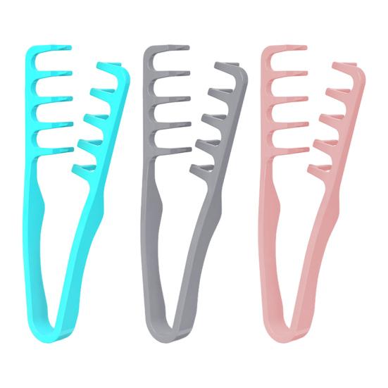 Расческа для придания текстуры и объема Широкозубая расческа для укладки волос Инструмент для придания объема у корней Женщины Мужчины