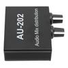 Independent Volume Control Small Sound Mixer 3.5mm Dual-Channel Stereo Mixer  For Headphone