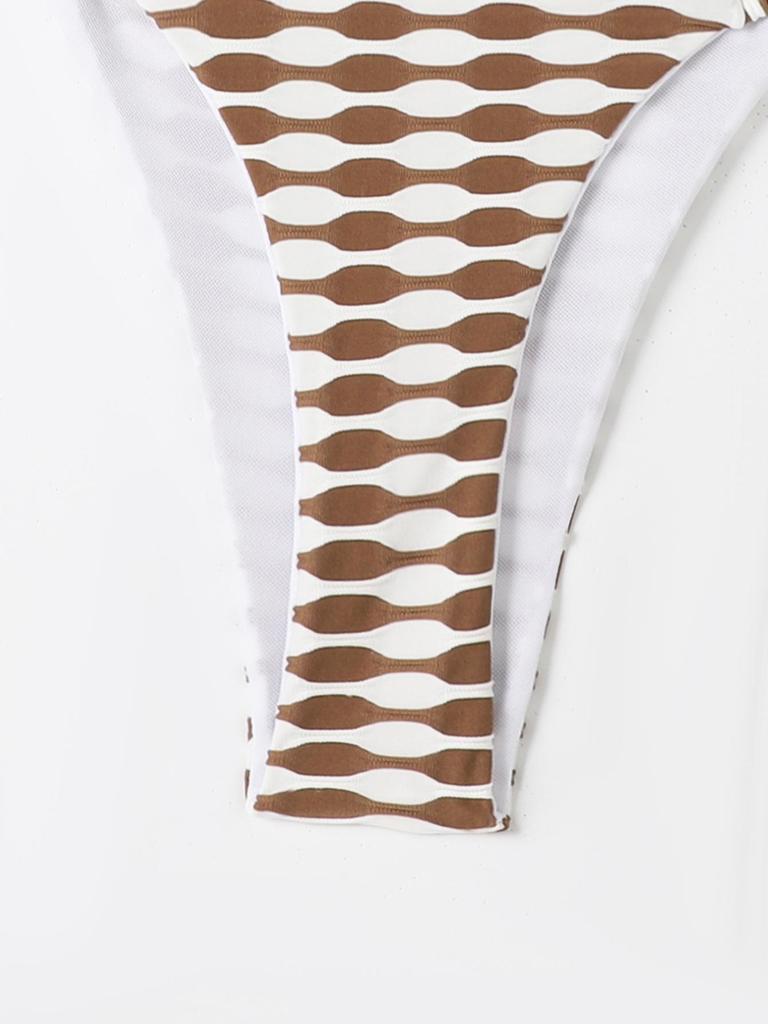 2025 Гусиная лапка Сексуальный женский купальник бикини Раздельный купальник