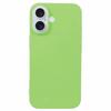 KALEBOL KLB-YTGJ001 For iPhone 16 Case Solid Color Liquid Silicone+PC Phone Cover