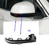 Поворотник в зеркале заднего вида Для BMW X3 G01 X4 G02 X5 G05 X6 G06 X7 G07 2017- Светодиодная подсветка края зеркала заднего вида 63137441439
