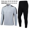 Kids Long Sleeve Soccer Training Jersey Set Winter Sportswear Boys Girls Youth Football Practice Uniform
