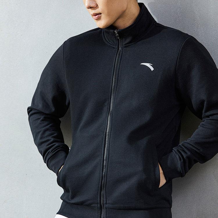 Anta Повседневная спортивная куртка Life Series Мужская верхняя одежда Черный 952118704-3