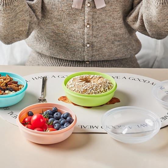 Контейнер для бубликов с прозрачной крышкой, прочная герметизация, безопасная для микроволновых печей, дуговой дизайн, круглый термостойкий контейнер для хранения десертного хлеба