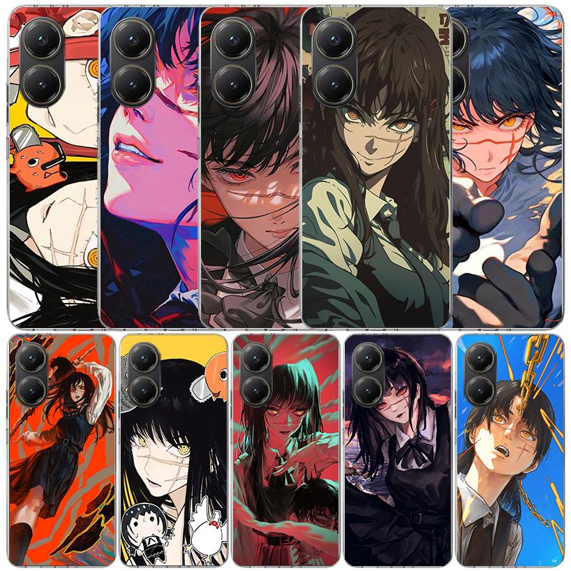 C-Chainsaw Mans Yoru War Devil Phone Case For Xiaomi Poco F7 Ultra X5 X6 X7 Pro M7 Redmi 15C 15 13C 13 12C 12 10C 10 10A 9 9C 9A