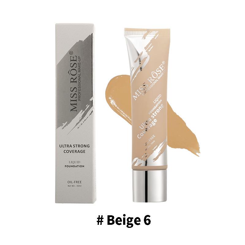 MISSROSE Foundation Liquid Long Lasting Non Comedogenic for All Skin