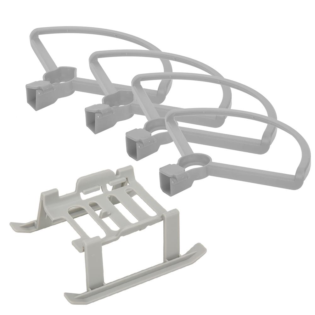 RC Extended Height Stand Propeller Protection Ring Set Fit for DJI Mavic Mini(Grey )