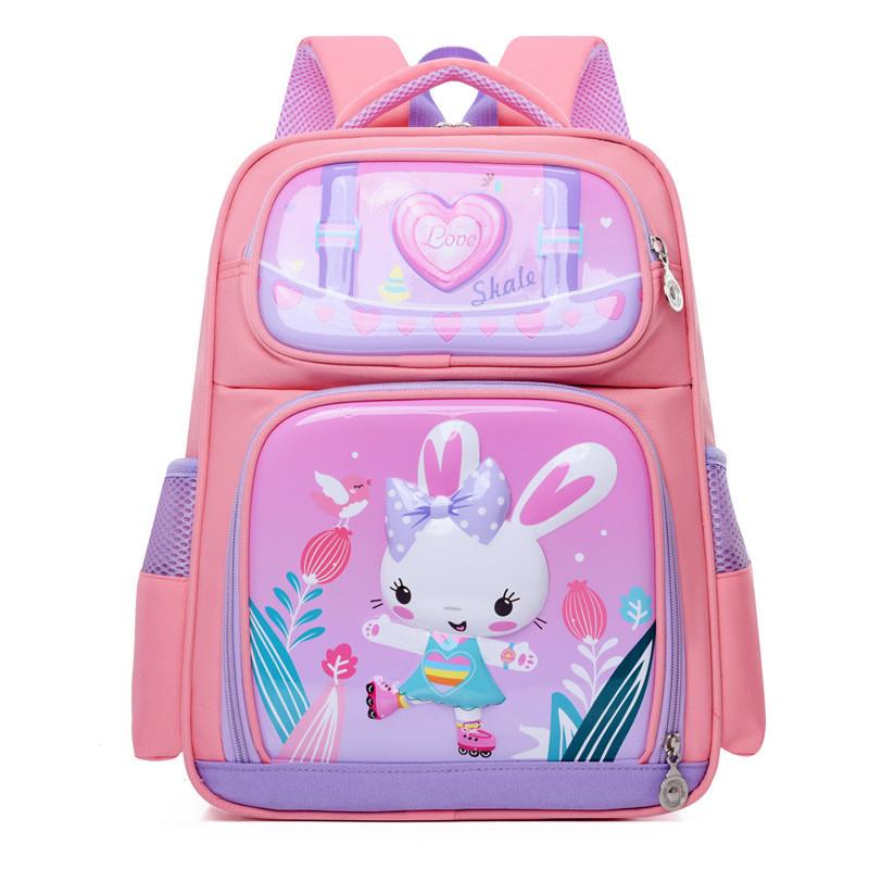 Adorable Backpack Cartoon For Elementary School Students Gender Neutral Durable Nylon Material