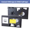 Convert Your Memories VHS C SVHS Tape Adapter, VHS C To VHS Cassette Adapter Effortless Video Transfer To Digital Output