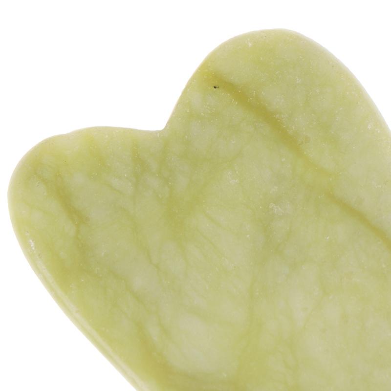 Роликовые и гуаша инструменты от Natural Jade Скребок Массажер с камнями для лица