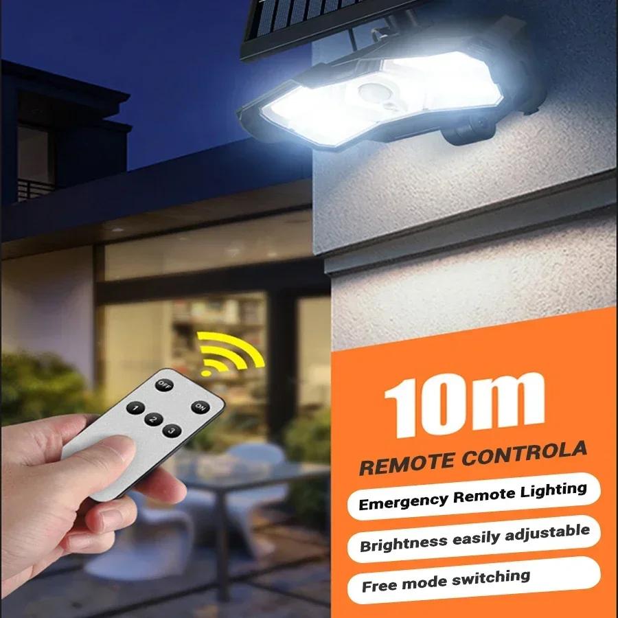 Новый солнечный 128/9LED Human Induction настенный светильник COB Spot Light уличный водонепроницаемый дворовый сад декоративный наземный светильник