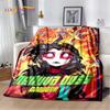 3D мультфильм H-Helluva Boss Blitzo H-Hazbin Hotel мягкие одеяла, сохраняющие тепло плед для пикника кровати дивана дома спальня подарок ребенку