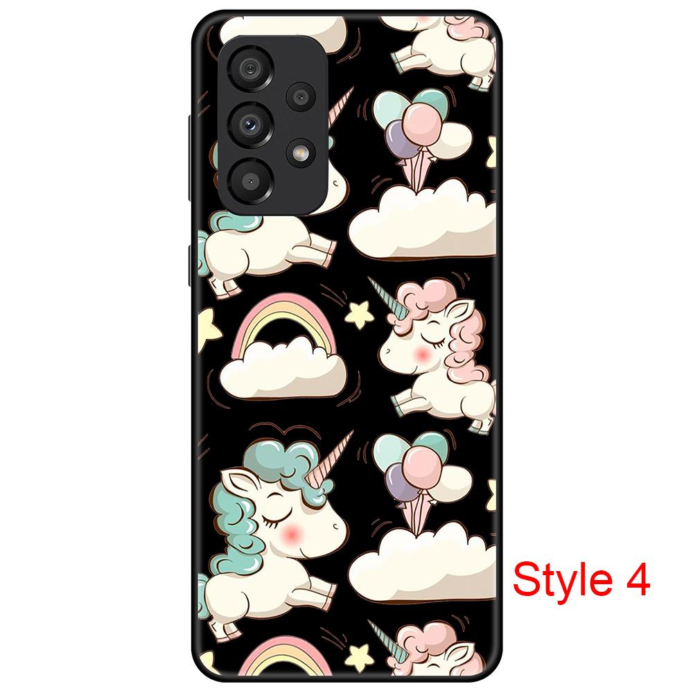 For Galaxy A33 5G Case, Samsung A33 5G Cute Case, Black Bumper TPU Soft Rubber Silicone Cover Phone Case for Samsung Galaxy A33 5G