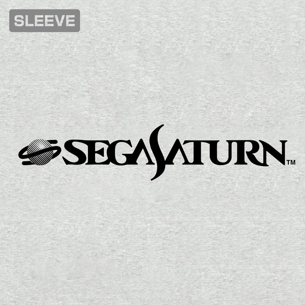 Футболка Cospa Sega Saturn Sega Saturn с длинным рукавом MIX GRAY M размер [Официальная]