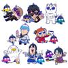 Gintama x Okawa Bukubu Gintama Резиновый маскот 90мм ПВХ Резиновый маскот с шариковой цепочкой Ошанти [Перепродажа] (BOX) Прибл.