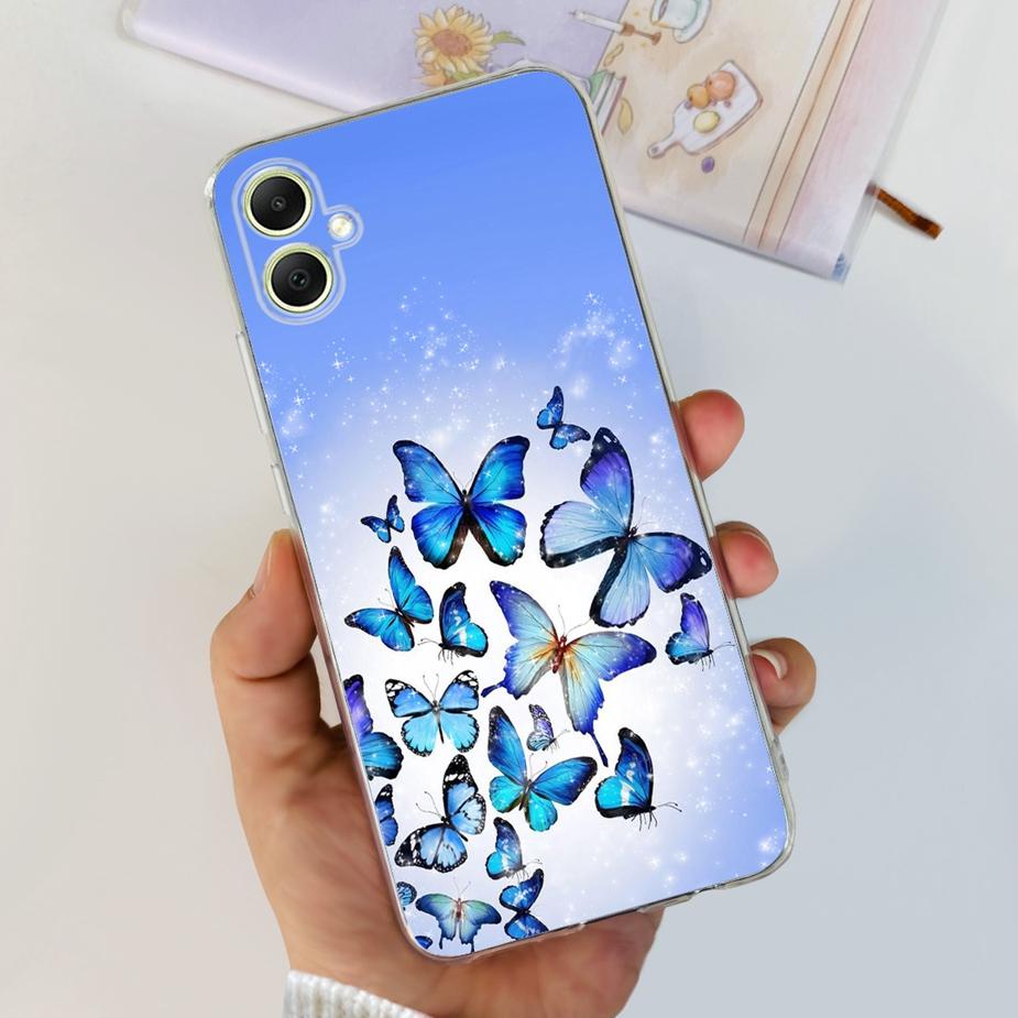 For Samsung Galaxy A05 Case SM-A055F Cute Painted Back Cover Phone Case For Samsung A05 A 05s Galaxy A05s Soft TPU Fundas Bumper