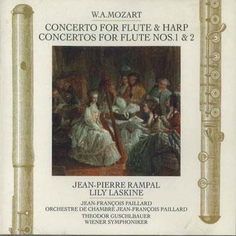 CD МОЦАРТ, РАМПАЛЬ - Концерт для флейты и арфы и т.д.. FWCC40360 ERATO Япония Классический Б/У