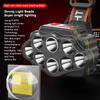 8 светодиодов супер яркий налобный фонарь на открытом воздухе для кемпинга и пешего туризма налобный фонарь для ночной рыбалки