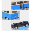 Welly 1/24 Volkswagen VW T1 BUS Сплавная машина Литые и игрушечные транспортные средства Модель автомобиля Миниатюрная масштабная модель автомобиля Игрушка для детей