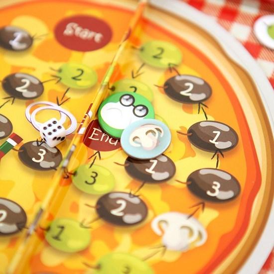 Brainteasers Purple Cow Pizza Race Board Game, Popular Korean Game