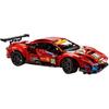 LEGO Скорость Ferrari 488 GTE Технология Technic Строительные блоки 1677 шт. 42125 Включает памятную монету + многоразовый пакет