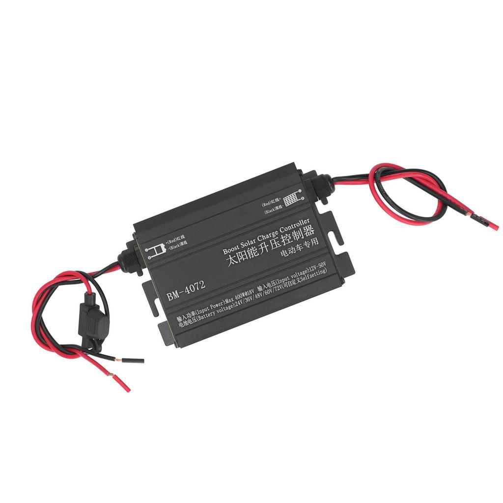MPPT Солнечный повышающий контроллер Регулятор заряда солнечной панели для аккумулятора 24 В 36 В 48 В 60 В 72 В Электромобиль Велосипед 12–50 В 400 Вт