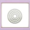Vintage Circle Lace Border DIY Die Cut for Paper Coasters Mats Cutting Die Embossing Templates for Photo Scrapbook Craft