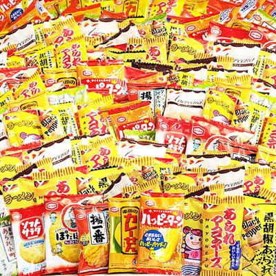 Kameda Seika Yasui Foods Мини-рисовые крекеры. Сравнение вкусов. Сладости. 10 видов B. Набор из 200 штук. Регистрационный номер видов B 200 [Торговый знак №.