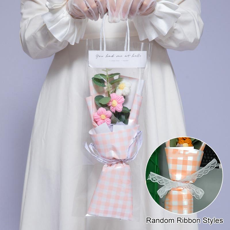 Букет из искусственных цветов Подарок маме на День матери Подарочные аксессуары на День учителя