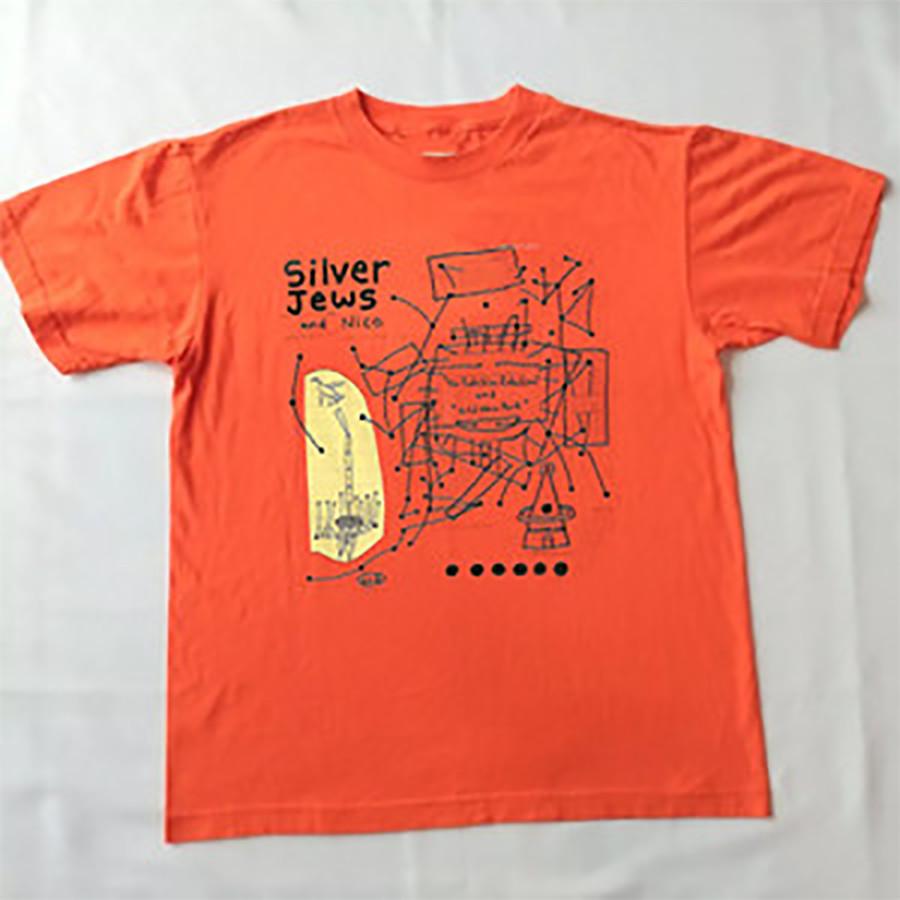 Silver Jews band orange T-shirt Unisex tee All sizes S to 45Xl XZ823