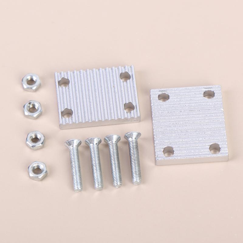 Алюминиевая trapezoidal tooth clamp Fit Gt2 6mm 10mm Open synchronous timing belt gear board connecting plate For 3D printer