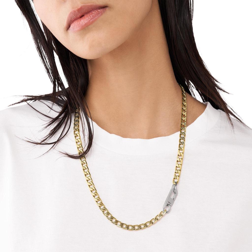 Ожерелье из нержавеющей стали Diesel One Stainless No Jewelry для мужчин, размер, сталь,