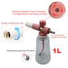 1L High-Pressure Foam Lance 1/4 Quick Connect Car Foam Sprayer Water Gun Adjustable Air Pressure Washer Gun Car Wash Accessories