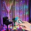 2шт батарейный блок гирлянды с дистанционным управлением 8 функций для рождественских свадеб в помещении
