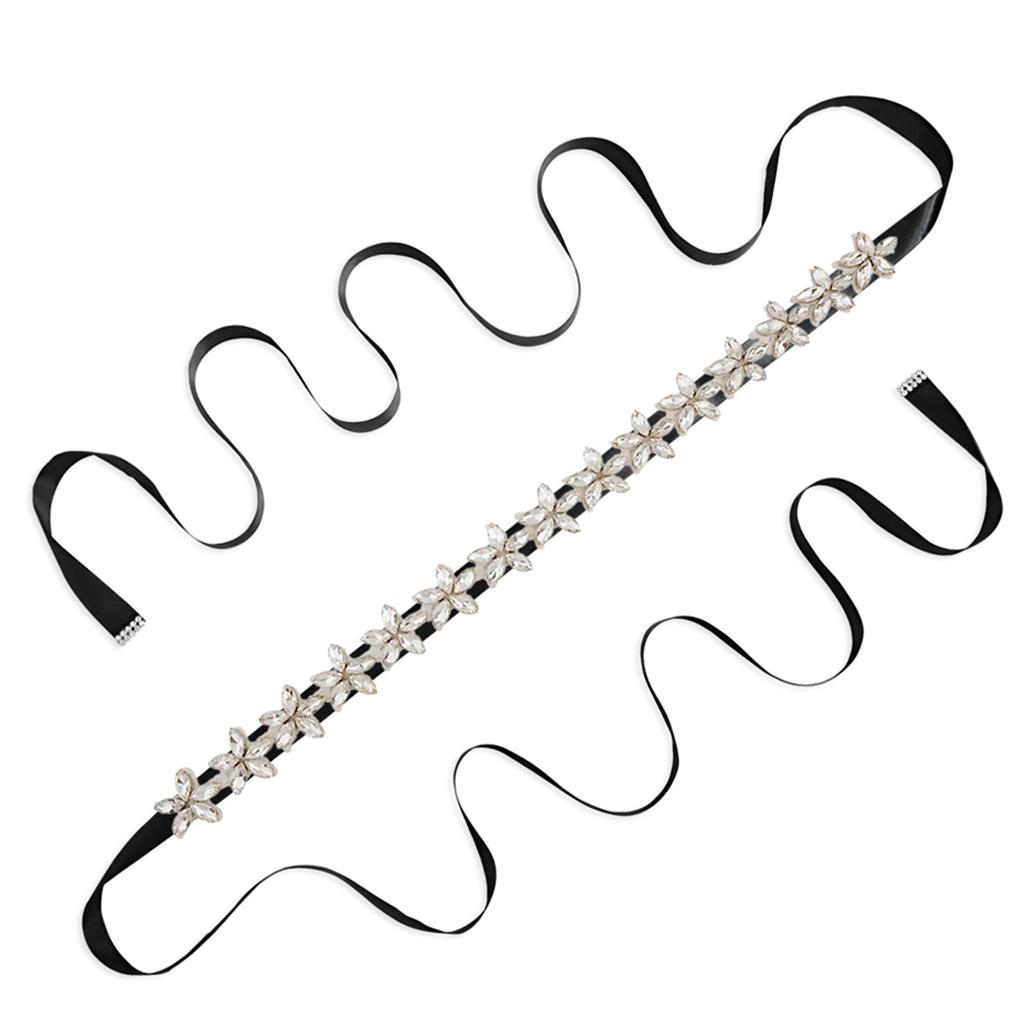 Свадебный пояс со стразами, аксессуары для свадебного платья подружки невесты, ремни, украшенный кристаллами, свадебный пояс из атласа, свадебный S96