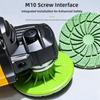 M10 Polishing Disc 80/100mm Sanding Disc Ceramic Tile Trimming Polishing Disc  Tile Edge Finishing