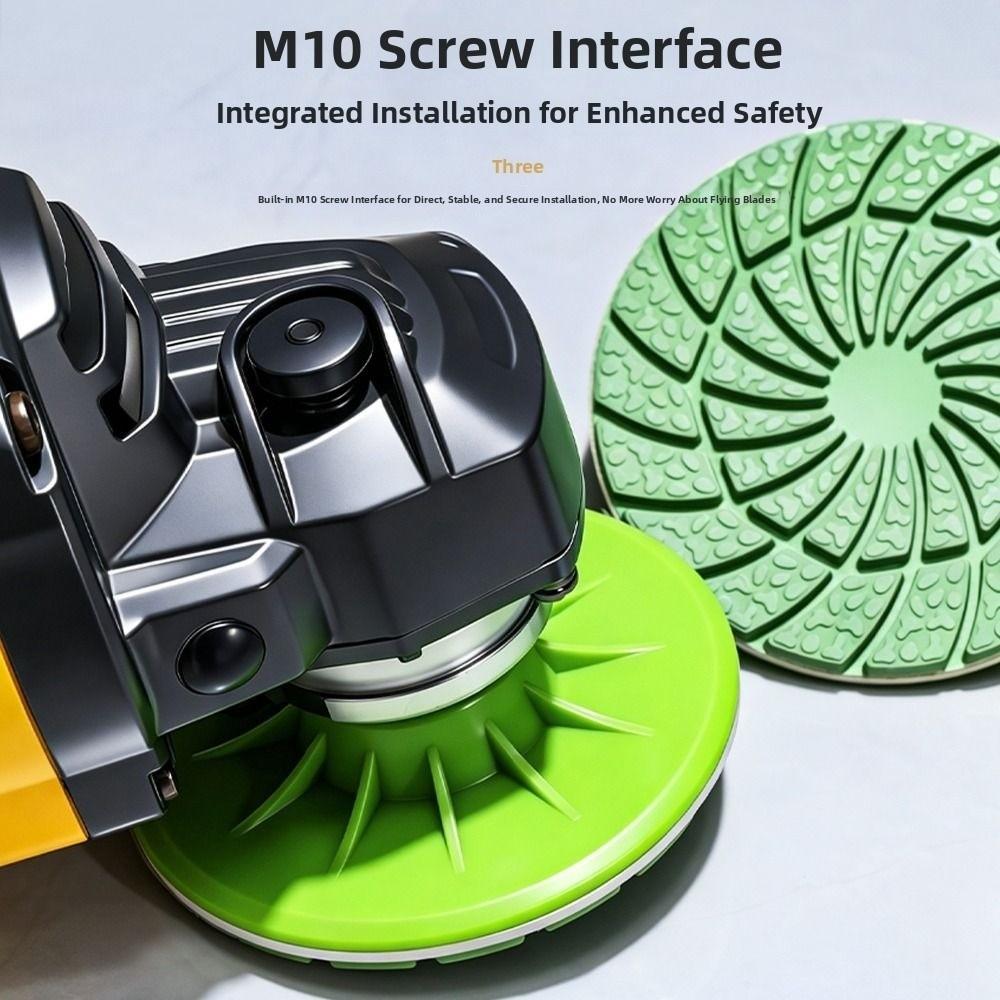 M10 Polishing Disc 80/100mm Sanding Disc Ceramic Tile Trimming Polishing Disc Tile Edge Finishing