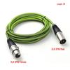 Набор аудиокабелей Type-C (папа/мама) и 5-контактный XLR